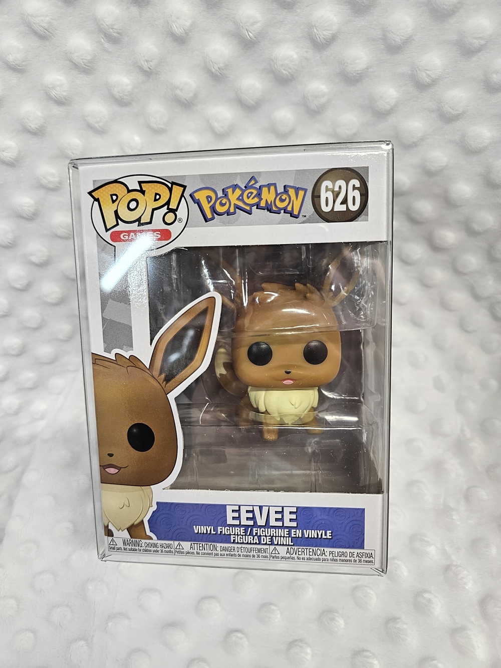 Funko Pop! Pokémon Eevee #626 - Brown and Cream Vinyl Figure